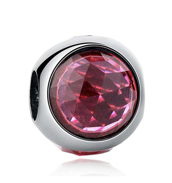 925 Sterling Silver Crystal Charm - Forever Kids Jewelry