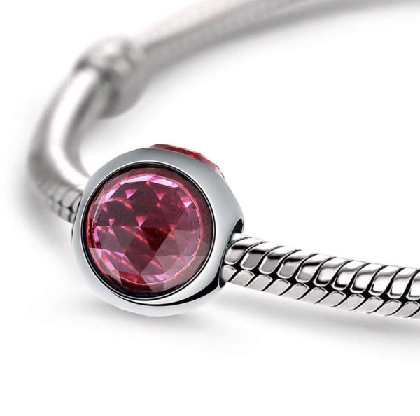 925 Sterling Silver Crystal Charm - Forever Kids Jewelry