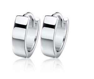 925 Sterling Silver Huggie Earrings For Kids and Teens - Forever Kids Jewelry